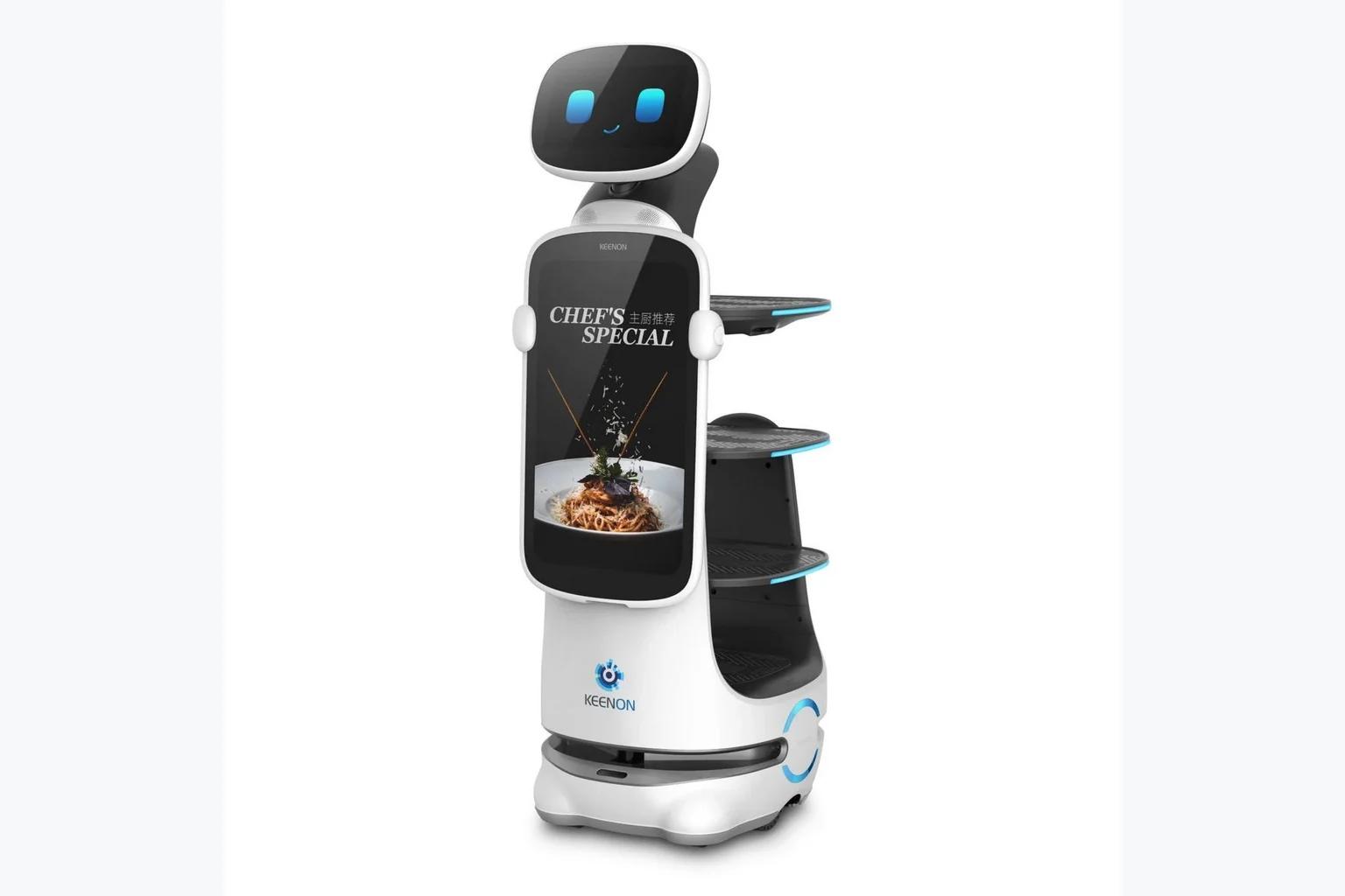 Робот официант-промоутер Keenon Dinerbot T10