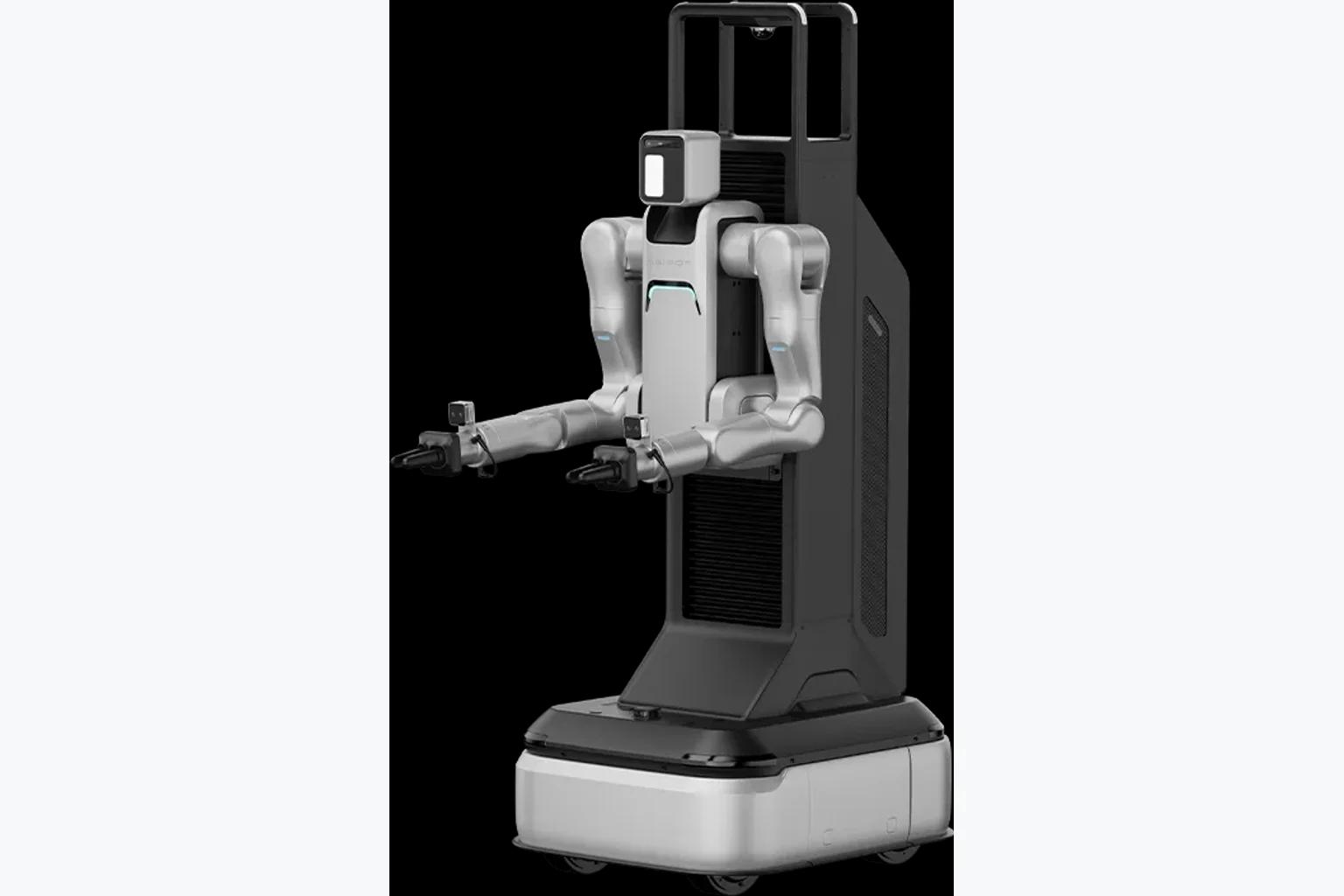 Робот-гуманоид Agibot A2-W в работе